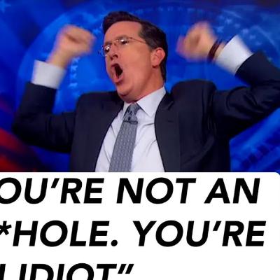 COLBERT thought his show would FAIL