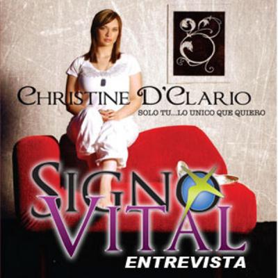 Signo Vital-Entrevista a Christine D Clario