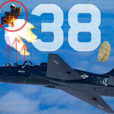CRASH D'UN T-38 !