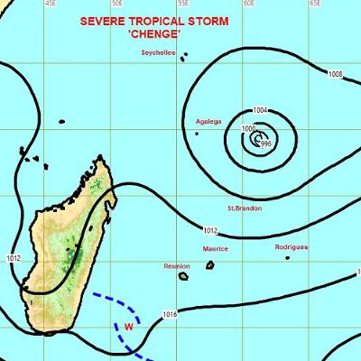 Agalega en alerte : la tempête tropicale Chenge s’approche de l’île