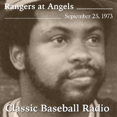 Bill Madlock Learns To Hit, Rangers at Angels, September 25, 1973.