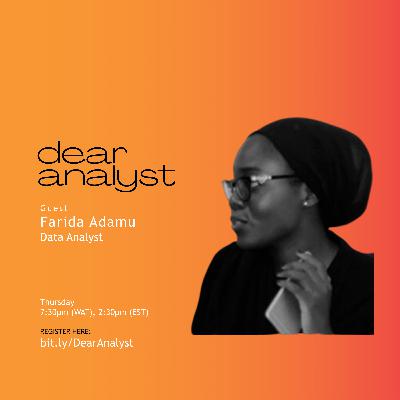 #DearAnalyst Transition Series Episode 10 Data Journalism
