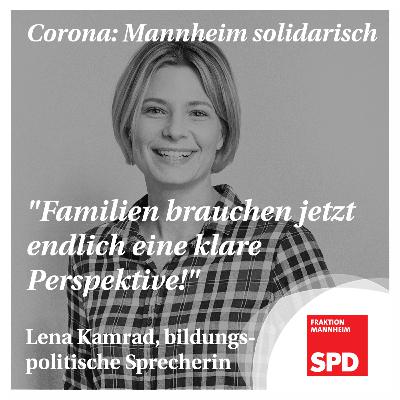 Familien brauchen jetzt eine klare Perspektive Familien brauchen jetzt eine klare Perspektive
