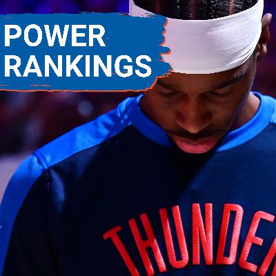 NBA Power Rankings: Who THREATENS the OKC Thunder for the Top Spot?