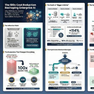 The 100x Cost Reduction Reshaping Enterprise AI
