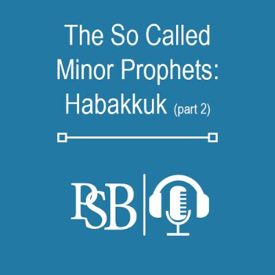 286 | The So Called Minor Prophets: Habakkuk (part 2 of 2) 286 | The So Called Minor Prophets: Habakkuk (part 2 of 2)
