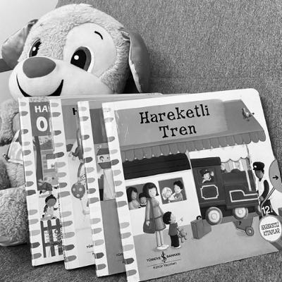 S4-B5: 2-5 Yaş Çocuklar İçin Hareketli Kitaplar 📚