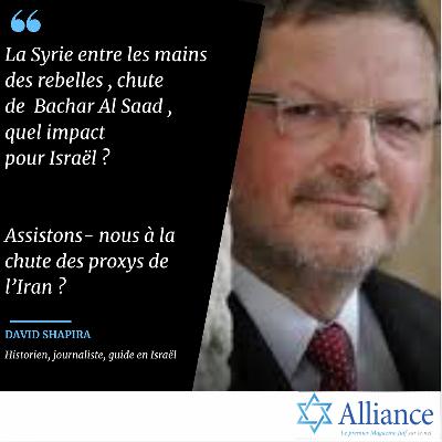 David Shapira au micro de Claudine Douillet  le 08/12/2024
