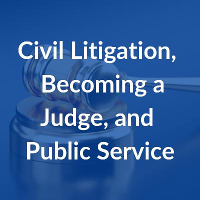 Law Lives Project, Episode Seven: Civil Litigation, Becoming a Judge, and Public Service Law Lives Project, Episode Seven: Civil Litigation, Becoming a Judge, and Public Service