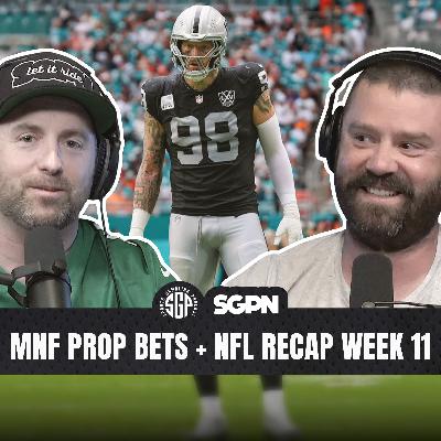 Monday Night Football Prop Bets + NFL Recap Week 11 | Sports Gambling Podcast (Ep. 2429) Monday Night Football Prop Bets + NFL Recap Week 11 | Sports Gambling Podcast (Ep. 2429)