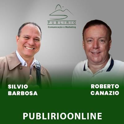 ROBERTO CANAZIO COMUNICADOR DA RÁDIO TUPI RIO É ENTREVISTADO PELO PUBLICITÁRIO SILVIO BARBOSA