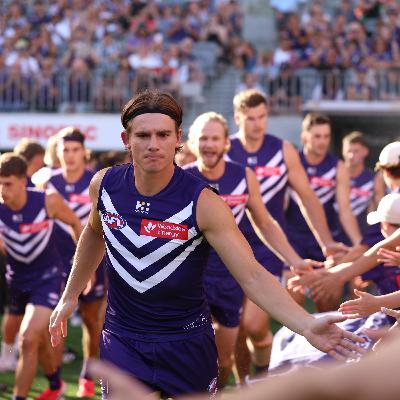 POST-GAME: Caleb Serong on AFL Nation