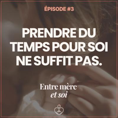 Prendre du temps pour soi ne suffit pas.