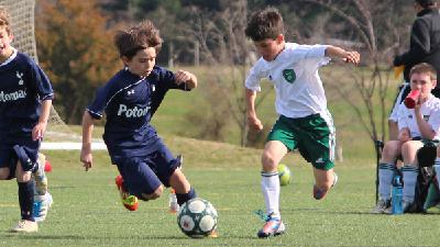 spring time soccer game 2