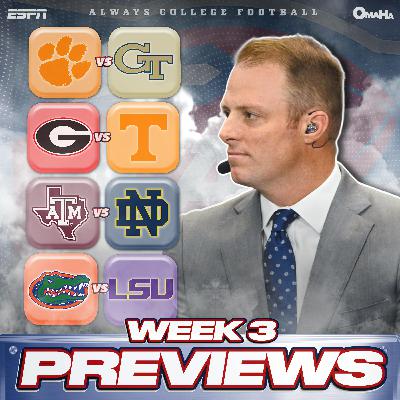 Week 3 Previews & Predictions: SEC takes center stage | Always College Football