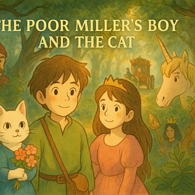 睡前英文故事 格林童話系列 : THE POOR MILLER’S BOY AND THE CAT | 寧靜 舒眠 閱讀 靜心