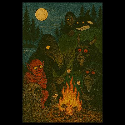 Campfire Cryptids: A tale of four creatures Campfire Cryptids: A tale of four creatures