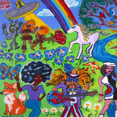 Chilling at the Unicorn Meadow