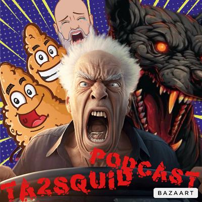 road raging with Cerberus eating chicken nuggets road raging with Cerberus eating chicken nuggets