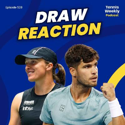 US Open Draw Reaction - Alcaraz vs Opelka, Draper in Sinner quarter + Sabalenka's tough draw
