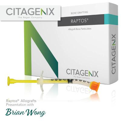 Raptos® Allografts | Presentation with Brian Wong