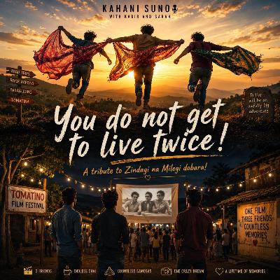 Story 21: You do not get to live twice - Part 1 of 2 : A coming of age story about friendship, love and life - A tribute to Zindagi na milegi dobara!