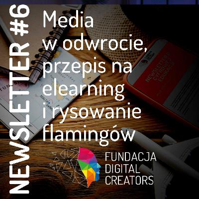 Newsletter #6 Media w odwrocie, przepis na fascynujący elearning i rysowanie flamingów