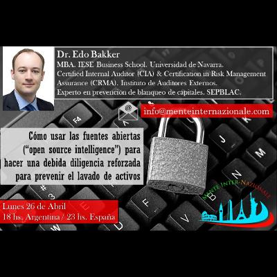 “Cómo usar las fuentes abiertas (“open source intelligence”) para hacer una debida diligencia"