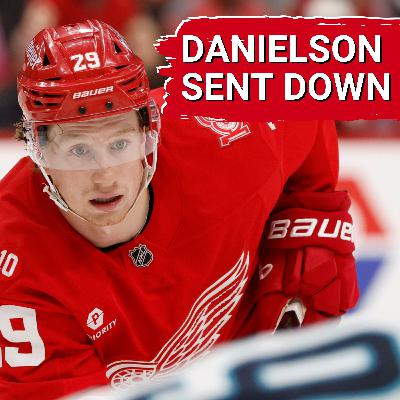 Nate Danielson sent to Grand Rapids, Shai Buium returns to ice & Eduard Tralmarks heading to Milan Nate Danielson sent to Grand Rapids, Shai Buium returns to ice & Eduard Tralmarks heading to Milan