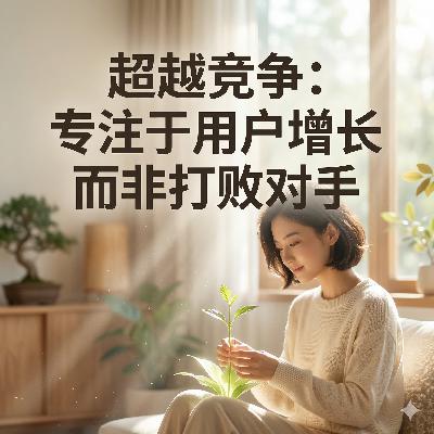 超越竞争专注于用户增长而非打败对手 超越竞争专注于用户增长而非打败对手