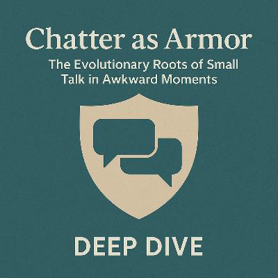 Chatter as Armor: The Evolutionary Roots of Small Talk in Awkward Moments Chatter as Armor: The Evolutionary Roots of Small Talk in Awkward Moments