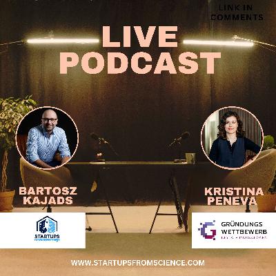 #66 | Kristina Peneva [DE]: Live-Podcast zum Gründungswettbewerb "Digitale Innovationen"