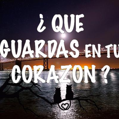¿QUE GUARDAS EN TU CORAZON? ¿QUE GUARDAS EN TU CORAZON?