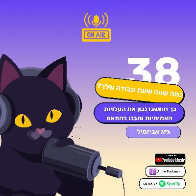 כמה שווה שעת עבודה שלך? כך תחשבו נכון את העלויות האמיתיות ותגבו בהתאם - גיא אביזמיל בפרק 38