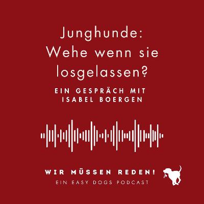 JUNGHUNDE: WEHE, WENN SIE LOSGELASSEN? mit Isabel Boergen