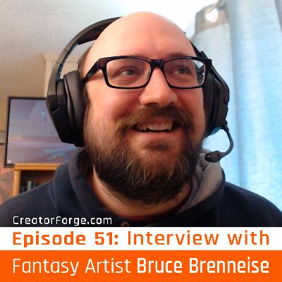The hard truth about fantasy illustration with Bruce Brenneise