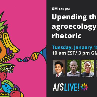GM crops: Upending the agroecology rhetoric GM crops: Upending the agroecology rhetoric