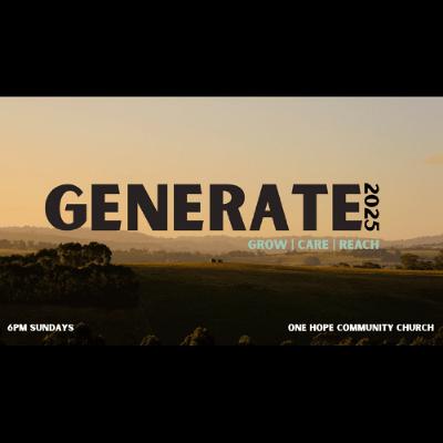 Generate: Grace Words Work - Bill Bosker