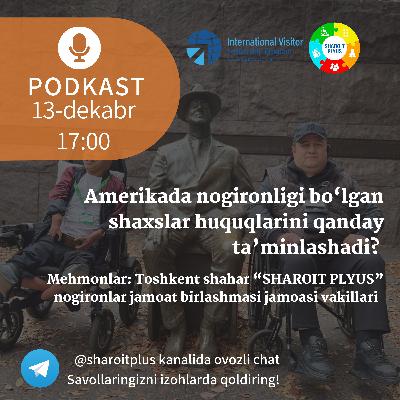 Amerikada nogironligi bo‘lgan shaxslar huquqlarini qanday ta’minlashadi?