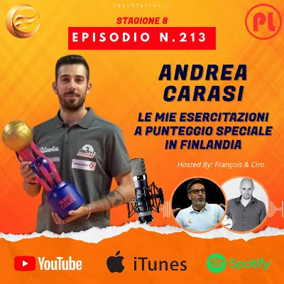 Episodio 213: Andrea Carasi - Le mie esercitazioni a punteggio speciale in Finlandia