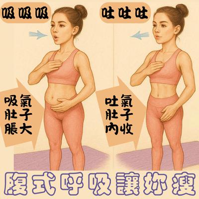 Ep.2學會腹式呼吸，能讓肌力倍增，效果好到炸！ (快來練習吧!)