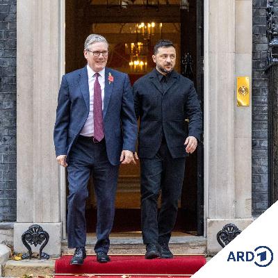 Selenskyj zu Beratungen in London Selenskyj zu Beratungen in London