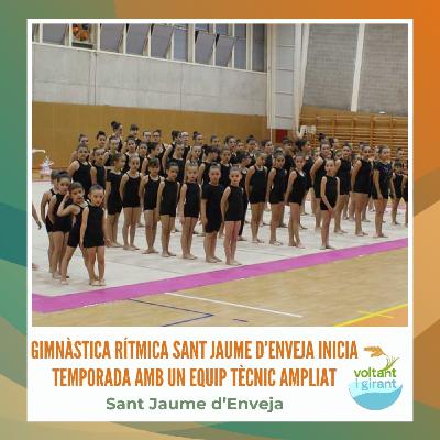 El Club de Gimnàstica Rítmica Sant Jaume d’Enveja inicia temporada amb un equip tècnic ampliat