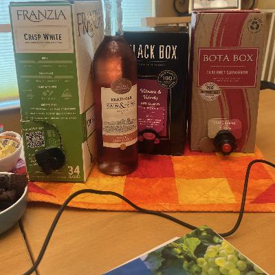 Boxed Wine and Bags O'Snacks