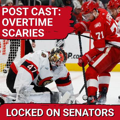 POST CAST: OTTAWA SENATORS WASTE SOLID JAMES REIMER DEBUT IN OT LOSS VS DETROIT RED WINGS POST CAST: OTTAWA SENATORS WASTE SOLID JAMES REIMER DEBUT IN OT LOSS VS DETROIT RED WINGS