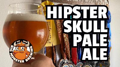 Big Monster Brewing – Hipster Skull Pale Ale Big Monster Brewing – Hipster Skull Pale Ale
