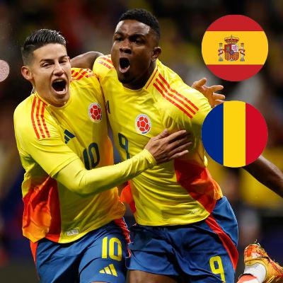 Colombia le gana a Rumania y España
