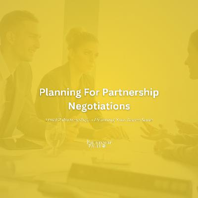 53.Planning for Partnership Negotiations