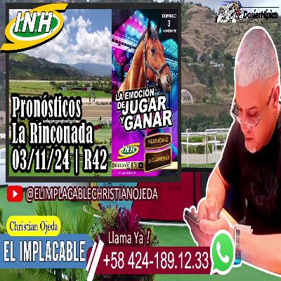 Christian Ojeda "El Implacable" | #LaRinconada 03/11/24 | R42 | Marcas5y6 #adelantados 🏇🏅🏆