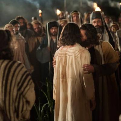 THE ARREST OF JESUS - Judas betrays Jesus with a Kiss